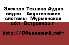 Электро-Техника Аудио-видео - Акустические системы. Мурманская обл.,Островной г.